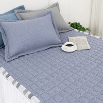 루나비 선염 시어서커 카페트 여름 패드 SS, 퍼플