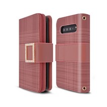 갤럭시A8 2016 케이스 세라 큐빅 지퍼 지갑 다이어리 휴대폰 SM-A810