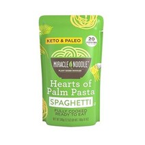 Miracle Noodle Hearts of Palm Spaghetti - Hearts of Palm Pasta Ready to Eat Meal Plant Based Glut, 1, 기타