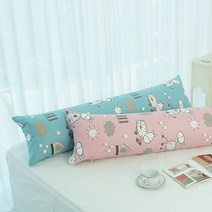 찬미디자인 바디필로우 솜포함, 목장 핑크
