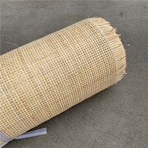 라탄케인 바구니 라탄 원단 인도네시아 천연 지팡이 웨빙 진짜 등나무 롤 홈 벽 장식 가구 의자 테이블 캐, 10 50x20cm