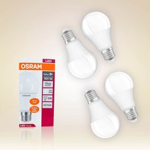 오스람 LED 전구 13.5W 4PK, 백색