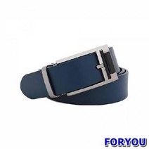 Foryou3139 남성 캐주얼 통가죽벨트 네이비 생일선물 남사친선물 회사원벨트