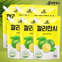 착한푸드 깔라만시 원액, 1000ml, 6팩