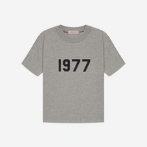에센셜 1977 티셔츠 다크 오트밀