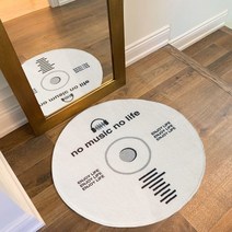 CD 인쇄 바닥 미끄럼 방지 패션 푹신한 컴퓨터 의자 쿠션 사무실 거실 침실 문, [03] 100x100cm, [02] CD01