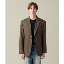 ZPLISH 울 체크 블레이저 브라운 WOOL CHECK HEAVY BLAZER(BR)