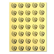 스티커(투명금박복 35개입)