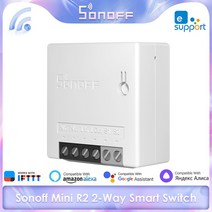 SONOFF 미니 소형 R2 2 웨이 스마트 스위치 홈 DIY WiFi Ewelink APP/음성 원격 제어 Alexa Google, [06] 10PCS