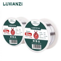 LIXIANZI 100g 납땜 와이어 0.5/0.6/0.8/1.0/1.2/1.5/2.0mm 용접 BGA 수리 도구 로진 코어 용접 플럭스 솔더링 와이어, 1.0mm, Lead