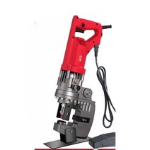 유압 앵글 펀칭기 철판 타공기 찬넬 컷팅기 휴대용, 1800W 엔지니어링 등급 앵글 스틸