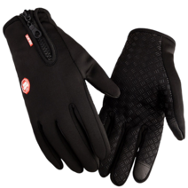 기모 발열 방한장갑 터치 장갑 스마트폰 자전거 오토바이 바이크, 스파이더 장갑 블랙