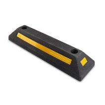 주차스토퍼 카스토퍼 콘크리트용 합성고무 야광 스티카 wheel locator 가이드 블록 차량 ground baffle heavy duty parking stopper curb