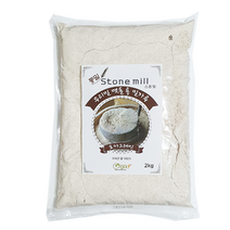 우리밀 맷돌 통밀가루(국내산) 2kg, 1개