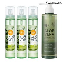 과일나라 알로에 미스트 125ml 3개+클렌징폼 500ml, 단품없음