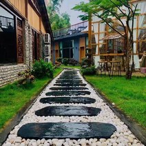 보강토블럭 주춧돌 조경 식생 시멘트 축대 블럭 콘크리트 기초석 호안블럭 축조블럭 조경블럭 경계석, O