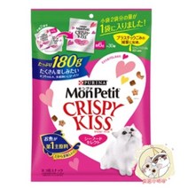 몬페티 고양이 간식 크리스피 키스 특대 버라이어티팩, 표준개, 한 꾸러미g, 180g  해물맛