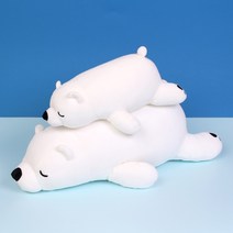 모찌모찌 꿀잠쿠션인형 곰(중) 동물인형 꿀잠쿠션(곰)50CM
