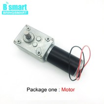 하이보1마력Bringmart DC 모터 12V 기어 전기 24 볼트 감속기 마이크로 고 토크 70kg.cm 마모, 01 12V 12rpm_01 Package one