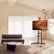 카멜마운트 SB-72P 이동식 대형 TV스탠드 거치대 37~70인치 가능, 1