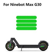 라앤모 전동스쿠터교체부속 45pcs PVC 반사 스티커 Ninebot ES1 ES2 ES3 ES4 E22 E25 Max G30 전기 스쿠터 방지 야간 경고, Max G30 Green