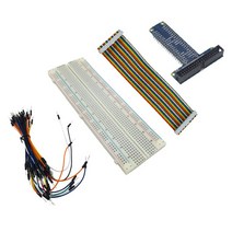 라즈베리 파이 40Pin GPIO 확장 보드 키트 MB-102 브레드 어댑터 케이블 Arduino UNO / Orange Pi 용 점퍼, [01] Kit C