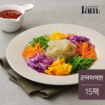 1am 슬림누들 미역곤약면 200g X 15개, 단품