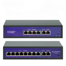 네트워크CCTV 카메라 스위처 POE 스위치 100Mbps 이더넷 시스템, 4CH POE Switch