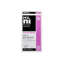 일동제약 마이니 활력 멀티 우먼 여성 비타민 미네랄 비타민A 비타민B 비타민C 비타민E 셀레늄 비타민D 아연 마그네슘 비오틴 나이아신 판토텐산 엽산 60정 1개월분, 3통