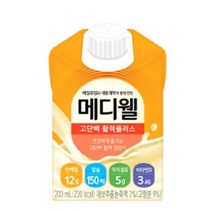 메디웰 고단백 활력플러스 균형영양식, 200ml, 10팩