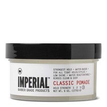 Imperial Barber Classic Pomade 6 oz, 6온스(1팩), 클래식 포마드