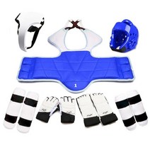 송판 태권도 격파용품 플라스틱벽돌 다섯 조각 세트 태권도 헬멧 킥복싱 갑옷 권투 선수 복서 WTF 발 장갑, 16 7 piece set girl