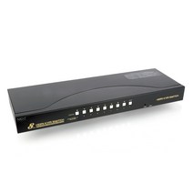 7008KVM 4K 8포트 HDMI KVM스위치 HDCP 오토스캔 랙브라켓