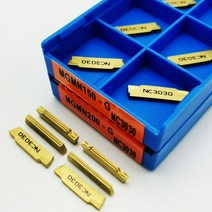 선반 밀링 바이트 10pcs mgmn150 mgmn200 g nc3020 3030 pc9030 카바이드 인서트 cnc 공작 기계 절단 및 홈 가공 선삭 공구 mgmn, mgmn200g nc3030, 10개(1박스), 10개
