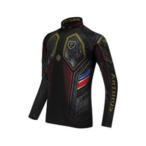 아티누스 AT-599B 고밀도 냉감 승화티 블랙M 낚시복 낚시 의류 옷 티셔츠, 기본