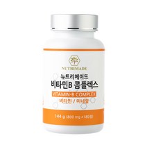 뉴트리메이드 비타민B 컴플렉스 비타민B군 영양제, 144g, 1개