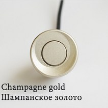 주차센서 후방감지기 차량검지기 22mm 센서 블랙 레드 블루 실버 골드 화이트 그레이 샴페인 컬러 주차 키, 05 Champagne Gold