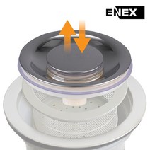 에넥스 배수구 커버 마개 싱크대배수구 거름망