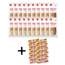 올찬 브라운브레드 60g x 20봉+프레지덩무염버터 10개+올찬친환경아이스팩, 20개