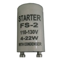전기 전자부품 FS 2 용 AC110 130 스타터 4 22W 형광 튜브 퓨즈 CE RO, 단일옵션