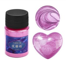 옷염색약 변색 물감 염료 23 색 10g병 운모 분말 에폭시 수지 진주 안료 천연 미네랄 파우더 DIY 반짝이 보석 만들기 액세서리, 07