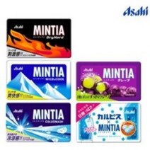 아사히 민티아 MINTIA 구강청정사탕 50알 x 10팩 5중 중 택 일본사탕, 드라이하드
