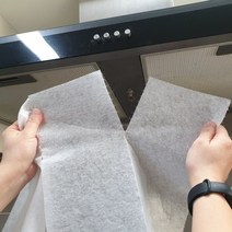 잘라쓰는 주방 후드 환풍기 부직포 필터망 후드망, 상세페이지 참조