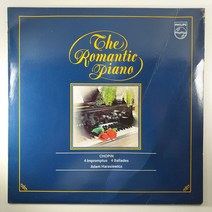 (중고LP) THE ROMANTIC PIANO. 쇼팽 즉흥곡 제1번~제4번. 즉흥환상곡. 피아노 아담 하라셰비츠 1983년 라이센스 (자켓 전면 구김 있음. 음반 상태 AA )