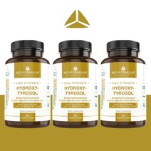 MCS Formulas ﻿﻿고함량 ﻿하이드록시타이로솔 50mg 60캡슐 3병 Hydroxythyrosol
