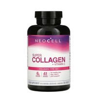 네오셀 슈퍼 콜라겐 플러스 C 6000mg 250정 [NeoCell Super Collagen + - 6 000mg Types 1 & 3 Plus Vitamin 250 Count], 1병, 250 정tablets