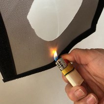 캠핑 텐트 굴뚝 내화 링 난로 장작 보호 액세서리, 한개옵션0