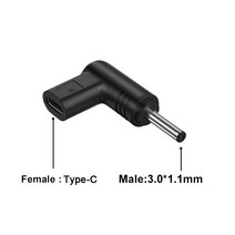 비콘 태그 동글 블루투스 USB C PD DC 전원 커넥터 범용 12/15/19V 유형 잭 플러그 충전 어댑터 컨버터 라, 01 DC3.0x1.1_02 15V