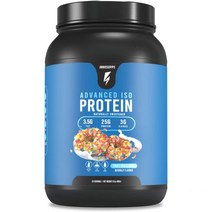 단백질 보충제 InnoSupps Advanced Iso Protein | 100% Whey Isolate Powder No Artificial Sweeteners| Low Fat, Fruity Cereal Donut