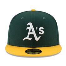 뉴에라 MLB모자 오클랜드 Athletics OAK MLB 뉴에라 59FIFTY Fitted 모자 - 2 Tone / Green / Black